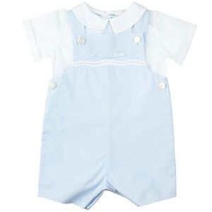 Feltman Brothers 2-Piece Train Shortall, 9mo, NWOT